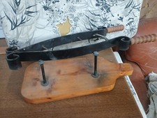 Morsa tagliere  prosciutto crudo Supporto e manici in legno porta stringi