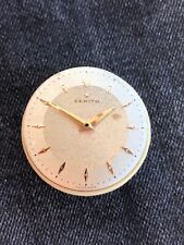 Zenith Cal 120 Movement Original Dual Tone Dial Not Working For Parts Repair