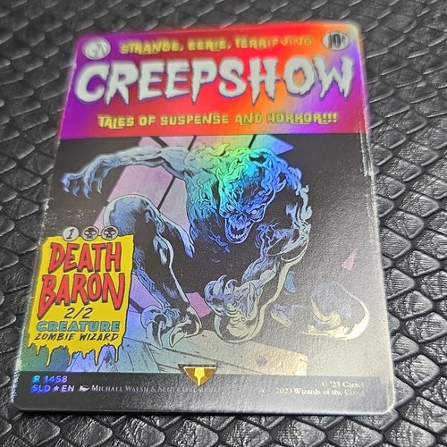 Mtg borderless foil death - mtg,