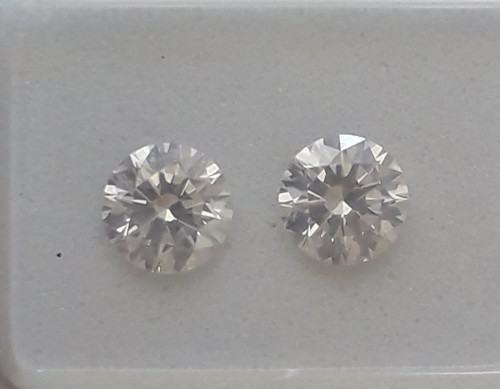 Coppia diamanti naturali - diamanti,