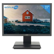 ACER B206WQL 20" 16:10 SCHERMO LCD MONITOR DISPLAY CASSA DVR COMPUTER FISSO PC