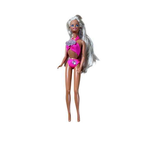 Blonde fashion doll pink - blonde,