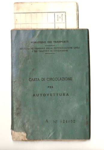 Documento circolazione fiat - di,