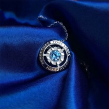 Collana ciondolo reattore ad arco uomo ferro argento sterling 925 gioielli moda regalo