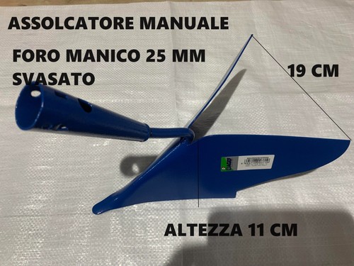 Assolcatore vomere manuale - vomere,