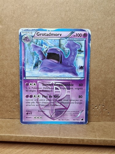 Carte pokemon grotadmorv - carte,