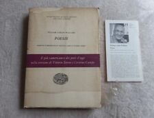 Poesie William Carlos Williams Einaudi 1. Ed 1961 EC10