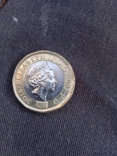 Moneta Rara ONE POUND Sterlina