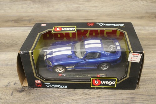 Burago dodge viper 1996 gts - dodge,