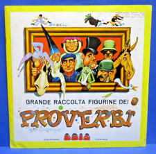 Album figurine PROVERBI Edis 1969 originale COMPLETO OTTIMO EDICOLA !!