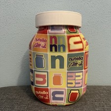 LUCE LED BARATTOLO IN VETRO DI NUTELLA FUNZIONANTE PRESA USB O PILE