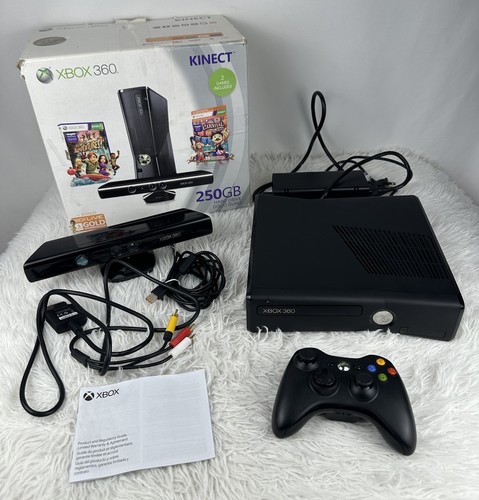Xbox 360 black console - xbox, s