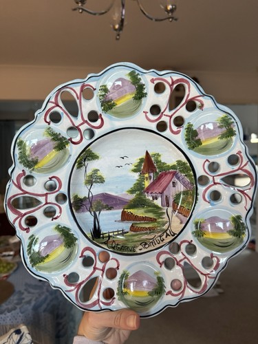Vintage hand painted ceramic - vintage,