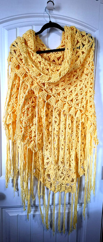 Handmade crochet fringe - handmade,