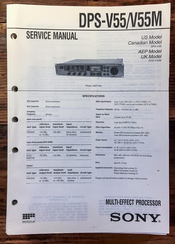 Sony dps v55 v55m - dps-v55, dps-v55m