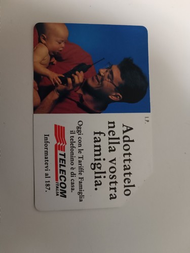 Scheda telefonica usata rara - scheda,