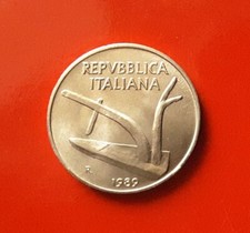 10 LIRE 1989 ERRORE - FRATTURA