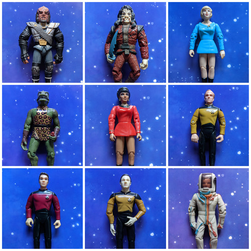 Lotto figurine star trek - lotto,