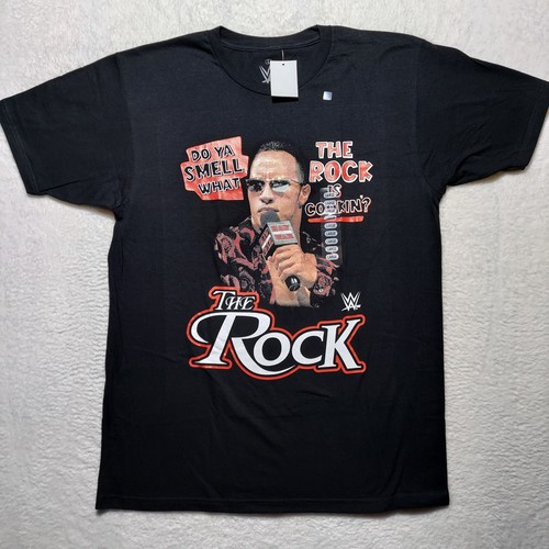 Wwe the rock shirt uomo - wwe,