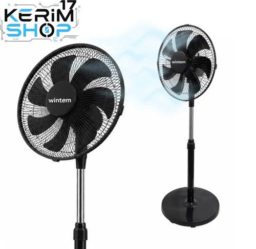 Ventilatore piantana 40w con - ventilatore,