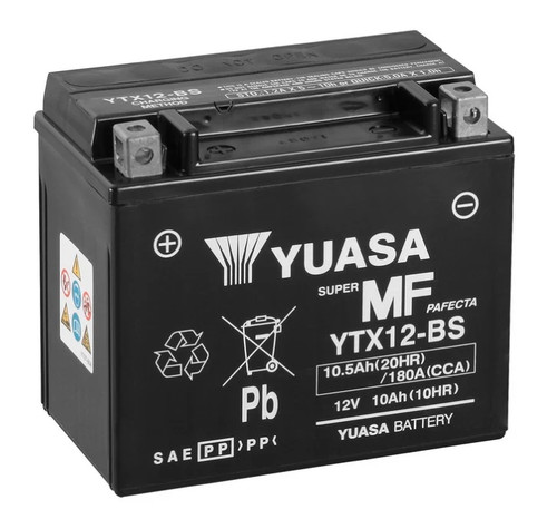 Batteria yuasa ytx12 agm - ytx12-bs,