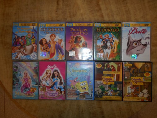 Lotto dvd cartoni animati - lotto,