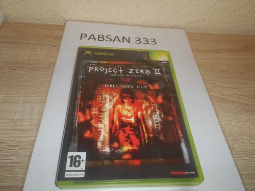 Xbox project zero ii - xbox,