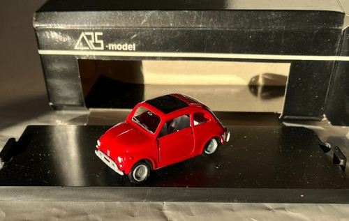 Modellino fiat 500 - rosso, ars