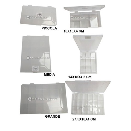 Scatola porta minuteria leader - porta,