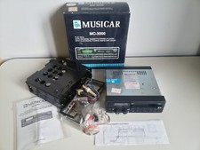 Autoradio Vintage MUSICAR MC 3000 MW/FM MPX Auto d'epoca GIACENZA NUOVA in BOX !
