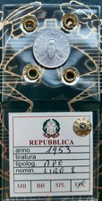 ($)      2 Lire 1953 (Ulivo) - (FDC) - REPUBBLICA ITALIANA IN LIRE (1946-2001) -
