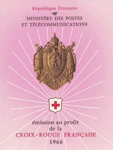 Francia 1966 carnet croce - carnet,