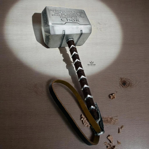 Metal thor hammer mjolnir 1 - mjolnir, 1:1