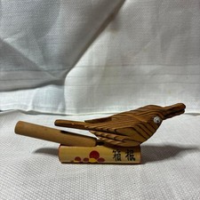 Decorazione uccellino in legno