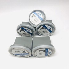 LOTTO DI 5 VENTILATORI DA SOFFITTO EATON CROUSE HINDS TP1300 PVC 4-1/6 ROTONDI