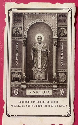 Santino holy card san - holy,