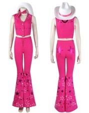 Costume Barbie Cow Girl rosa