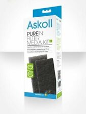 ASKOLL PURE IN L RICAMBIO MATERIALI FILTRANTI SPUGNE CARBONE FILTRO ACQUARIO
