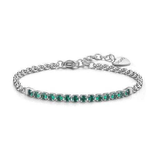 Sagapo bracciale tennis verde - tennis,