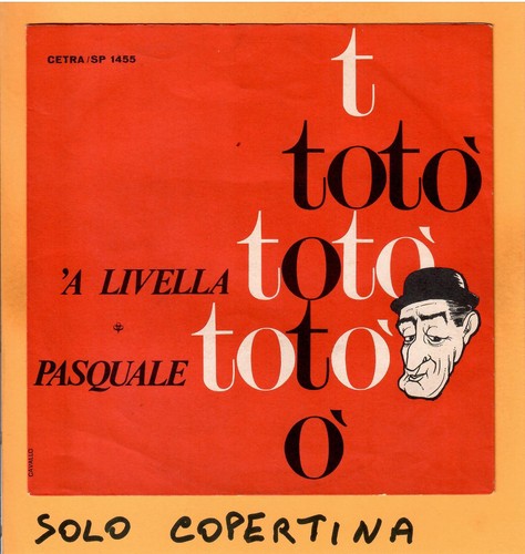 Solo copertina toto - -,