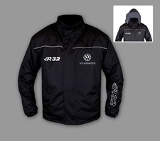 Giacca a vento nuova VW R32 sport outdoor ventaglio ricamo abbigliamento