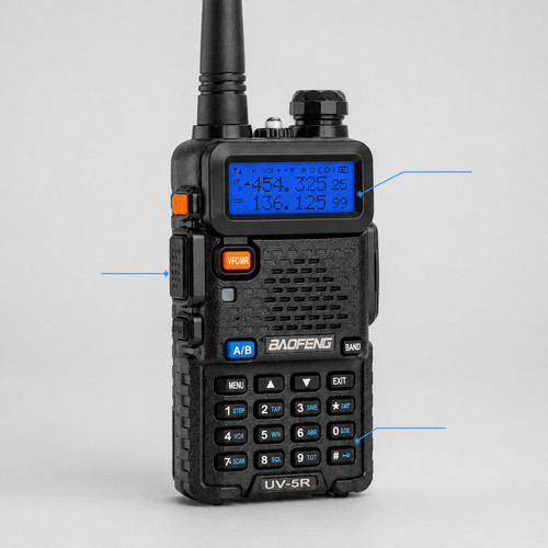 Radio baofeng vhf - radio, uv-5r
