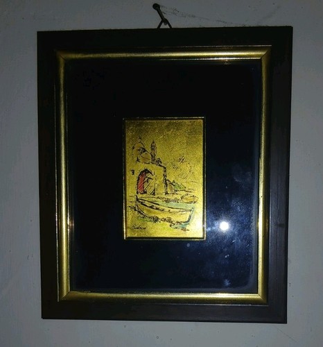Quadro serigrafia foglia oro - quadro,