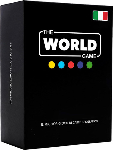 Gioco carte geografia - gioco, di