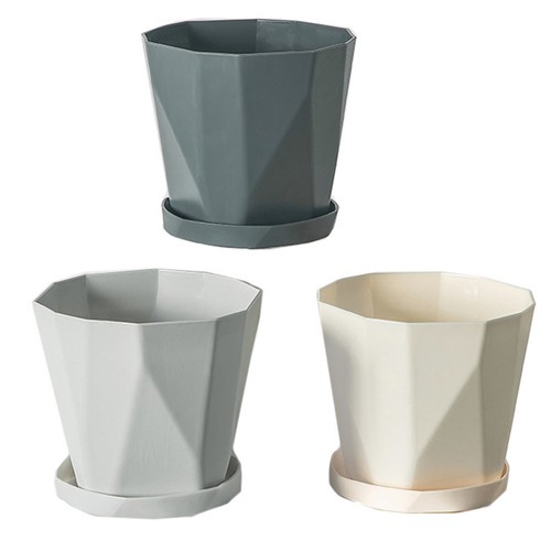 Sets vaso plastica vivaio - ,