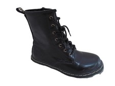 BXT STIVALETTI NERI VERNICE