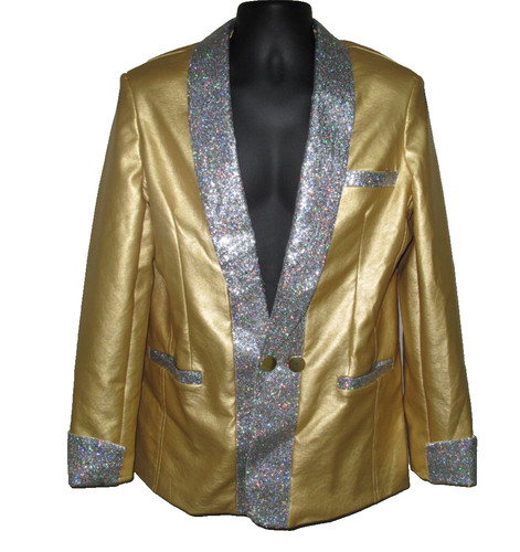 Costume elvis gold - elvis, lame