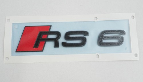 Orig audi rs6 scritta - audi, emblema