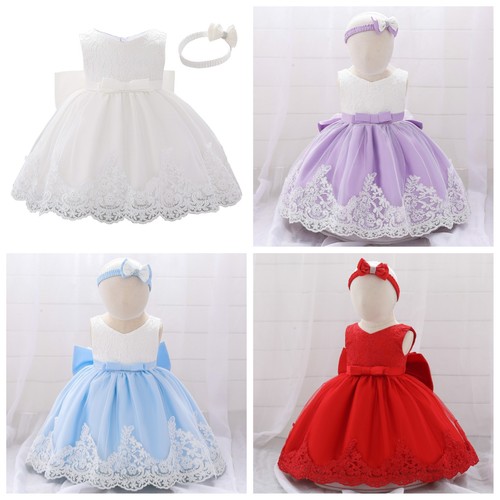 Abito bianco nuovo bambina
