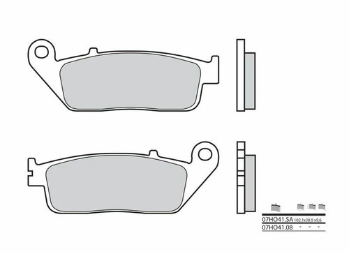 Pastiglie freno brembo street - freno,